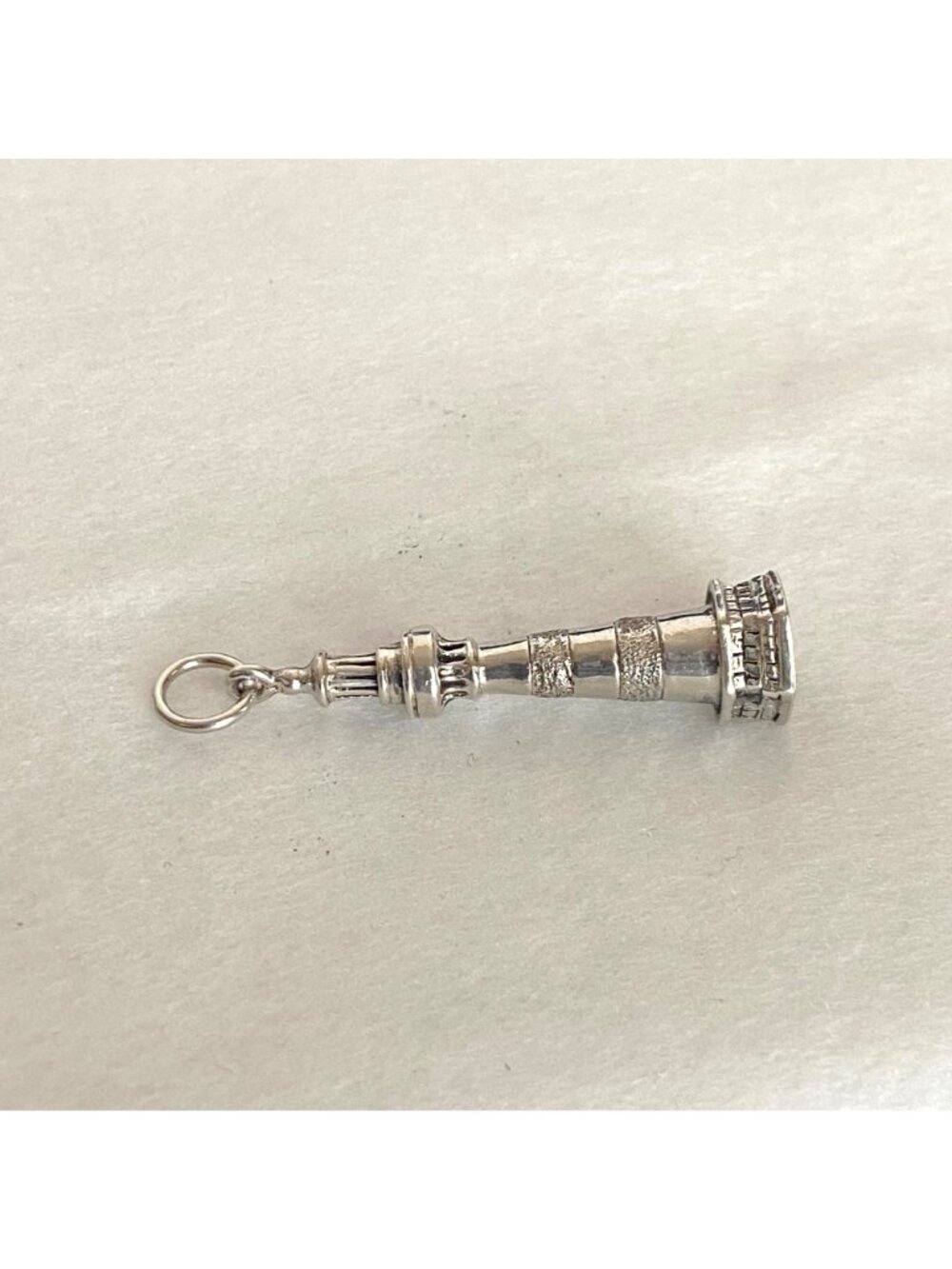 Sterling Silver 925 Maritime Nautical Lighthouse Pendant Charm - Picture 12 of 15